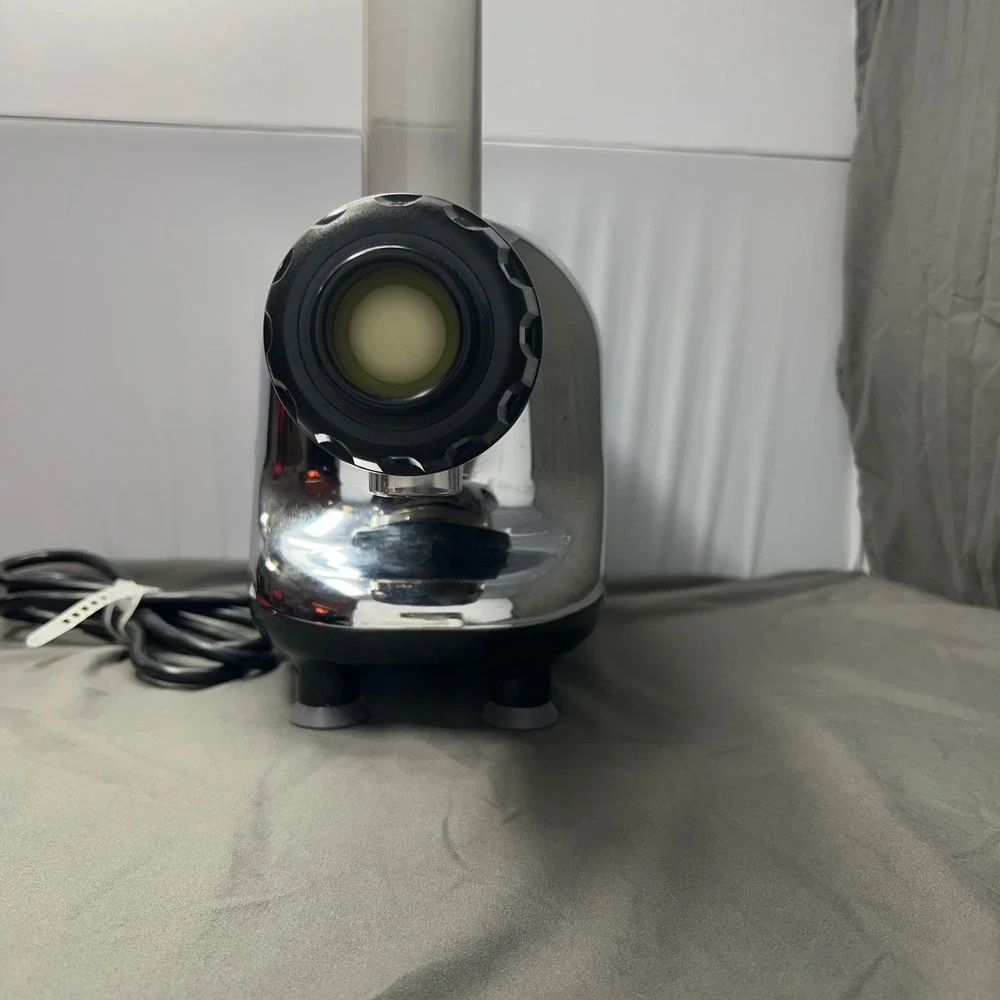 Omega Juicer 8005 Silver Chrome Masticating Juicer Fruit Vegetable Extractor
